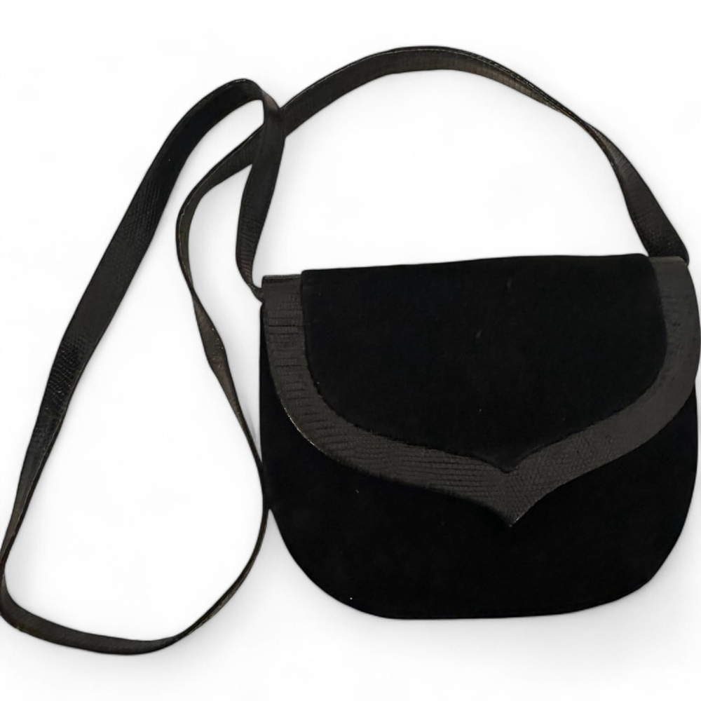 Women's Andrea Pfister Black Shoulder Bag Small